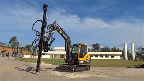 rock drill skid steer|skid steer rock drill attachment.